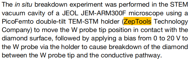 188博金宝网页官网原位TEM 